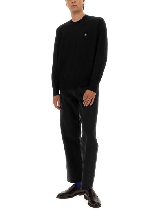 25FW 비비안웨스트우드 알렉스 니트 27010012 Y001VN401 BLACK - VIVIENNE WESTWOOD