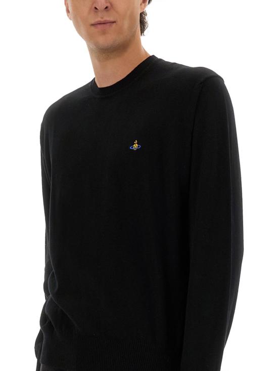 25FW 비비안웨스트우드 알렉스 니트 27010012 Y001VN401 BLACK - VIVIENNE WESTWOOD