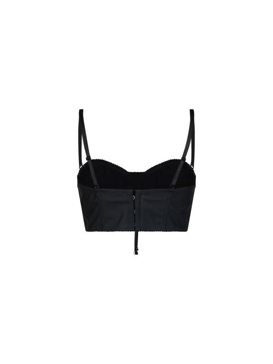 26FW 돌체앤가바나 바디수트 티셔츠 F73R1TGDCRPN0000 BLACK - DOLCE & GABBANA