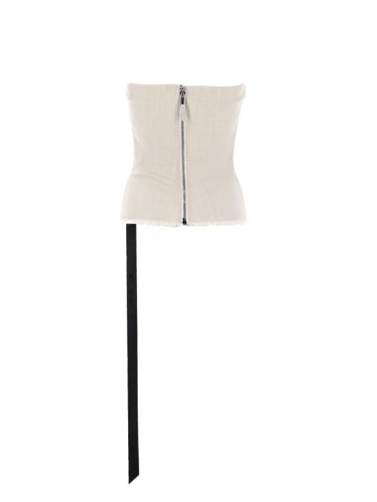 26SS 다크쉐도우 민소매 티셔츠 DS01F4127 SDMW51 WHITE - DRKSHDW