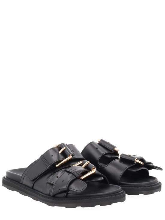 26SS 모스키노 샌들 MA28153G1O MF0000 BLACK - MOSCHINO