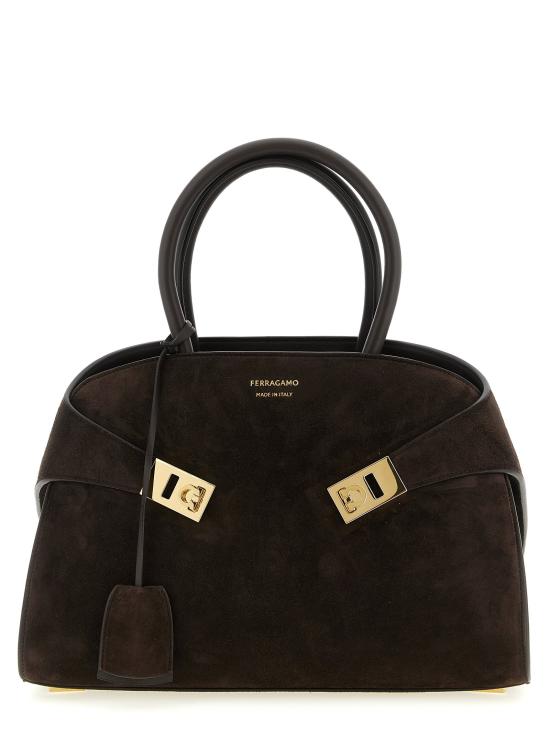 26FW 살바토레 페라가모 토트백 FE342101BM BROWN