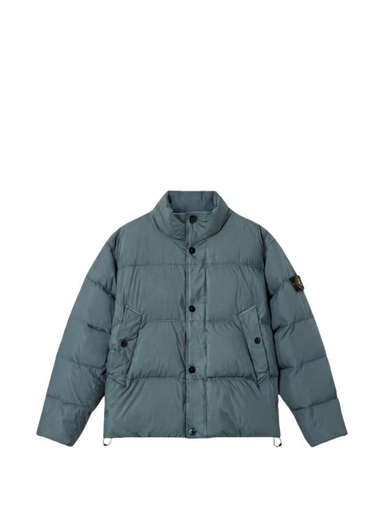 26FW 스톤 아일랜드 윈드 레지스턴트 & 안티드롭 다운 재킷 L2S154100109 S0A23V005T Ocean green - STONE ISLAND