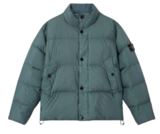 26FW 스톤 아일랜드 윈드 레지스턴트 & 안티드롭 다운 재킷 L2S154100109 S0A23V005T Ocean green