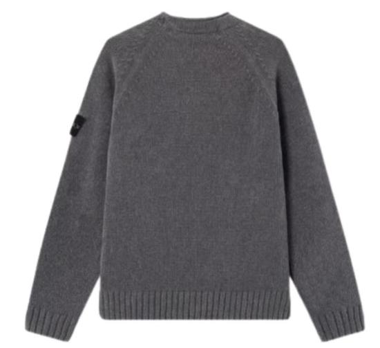 26FW 스톤 아일랜드 스웨터 L2S155100013 S0N16V0M60 GREY MELANGE - STONE ISLAND