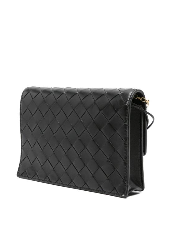 26SS 보테가베네타 안디아모 월렛 온 체인백 844107 VCPP21019 Black - BOTTEGA VENETA