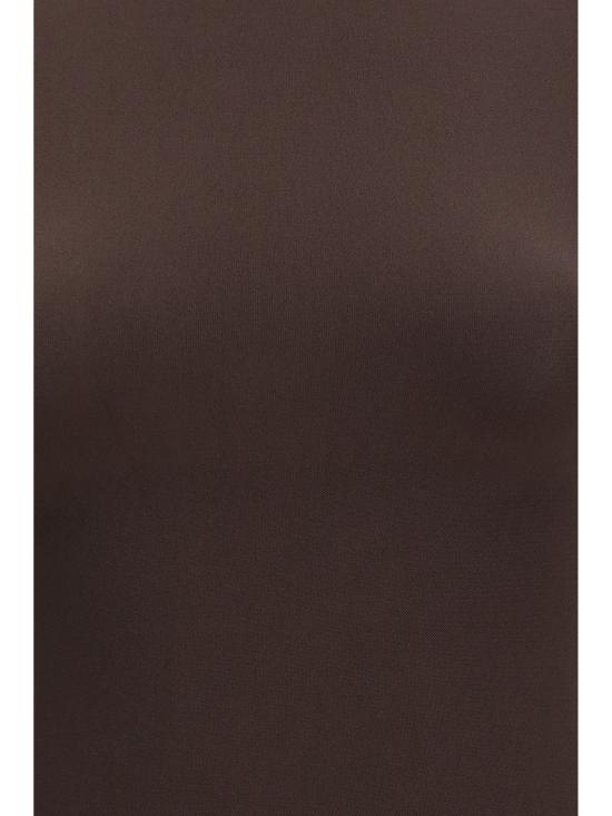 26FW 월포드 바디수트 티셔츠 77122 4870 BROWN - WOLFORD