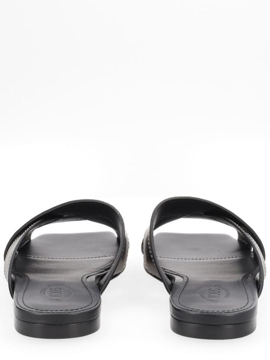 26SS 토즈 레더 크로스 스트랩 샌들 XXW99L0JY50 V1SB999 BLACK - TODS
