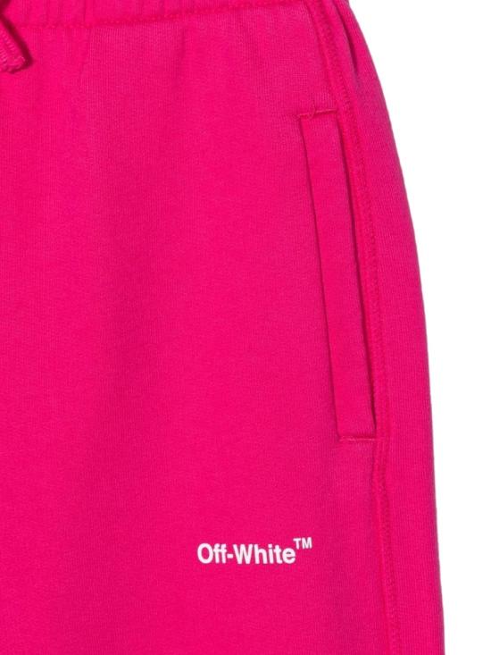  오프화이트 트레이닝/조거 팬츠 OGCH001K F22FLE0013201 PINK - OFF WHITE