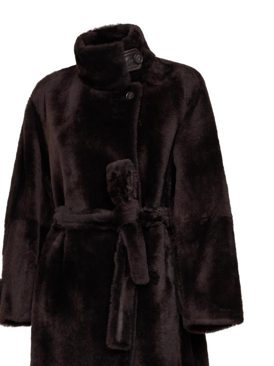 26FW 브루넬로 쿠치넬리 코트 MPMRA9794 C2390 BROWN - BRUNELLO CUCINELLI
