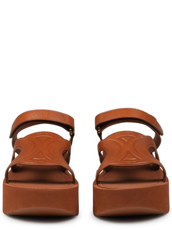 26SS 셀린느 베제탈 태닝 카프스킨 써니 샌들 367635348C 04LU BEIGE - CELINE