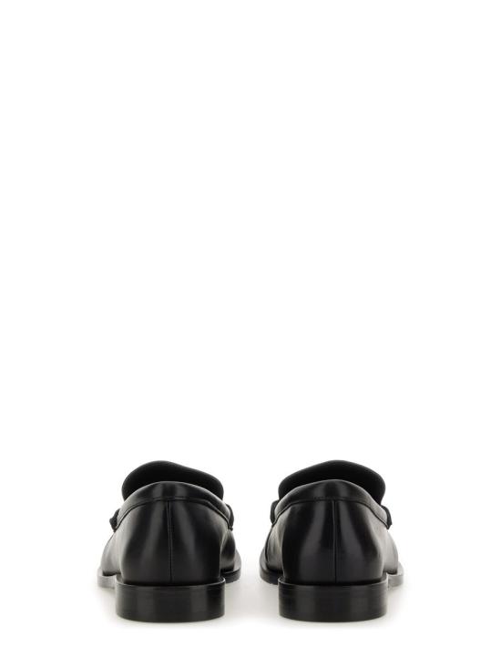25FW 버버리 레더 카뎃 로퍼 8111868 A1189 BLACK - BURBERRY