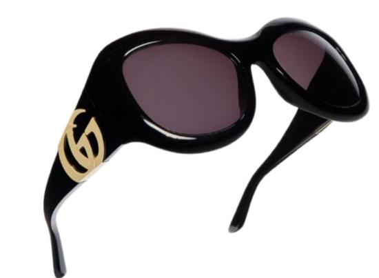 26FW 구찌 선글라스 A0072Y J07401012 BLACK GREY - GUCCI