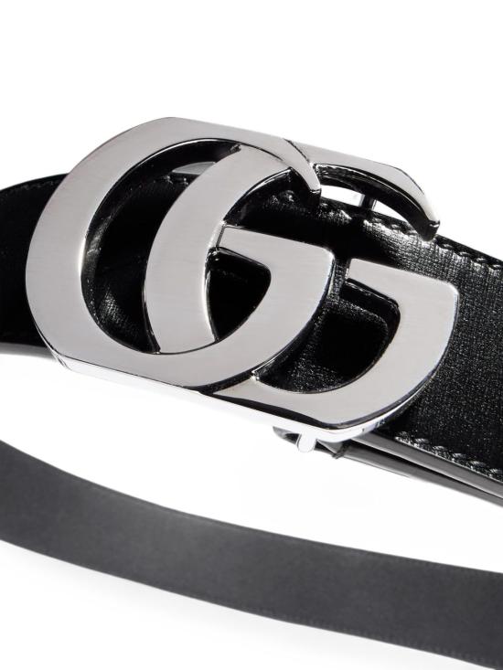 26FW 구찌 컷 GG 마몽 씬 벨트 874724 AAGYT1000 BLACK - GUCCI