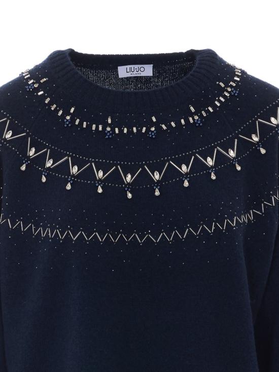 26FW 리우조 스웨터 WF6371M S009L9528 NERO - LIU JO