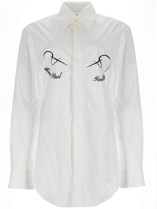 26SS 장 폴 고티에 셔츠 ST050 C0710100 WHITE