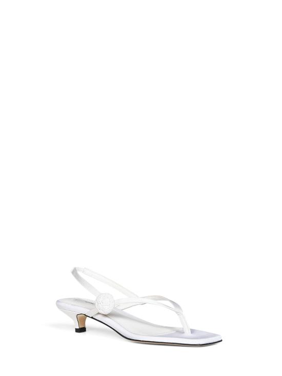 26FW 토템 샌들 263WAS0351FB0401 116 WHITE - TOTEME