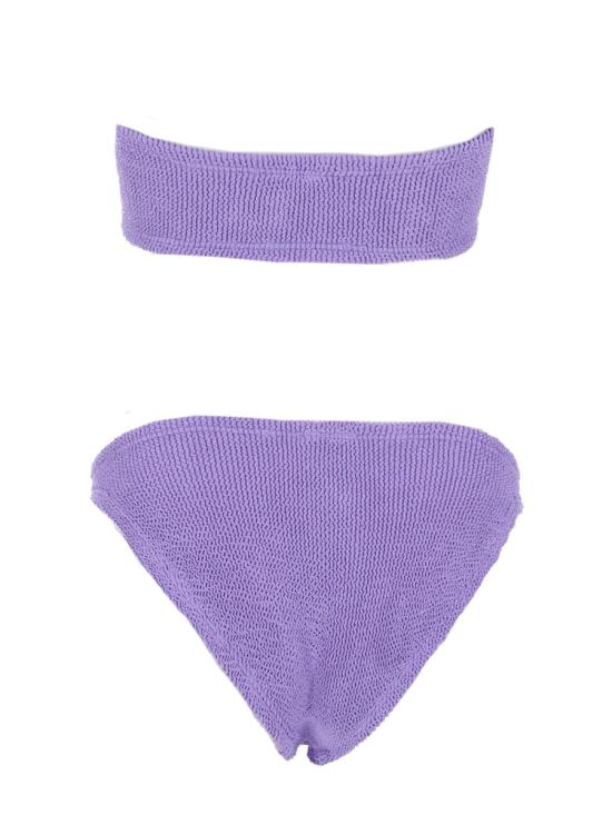 26SS 훈자 지 비치웨어 B JEAN CR LILAC PURPLE - HUNZA G