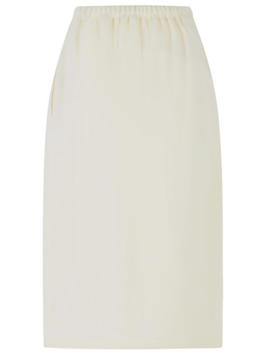 26FW 리에르 미디 스커트 SKT23 X02WHITE FLEECE - RIER