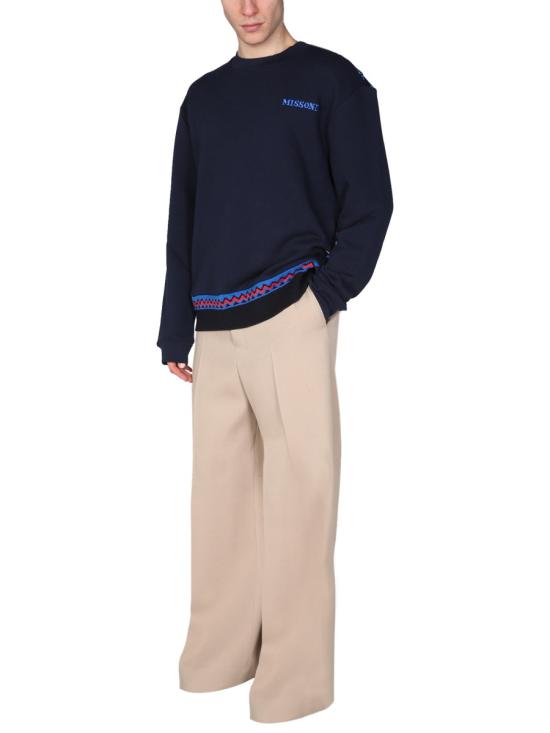  미소니 탑 US22SW01 BJ009TS70WW BLUE - MISSONI