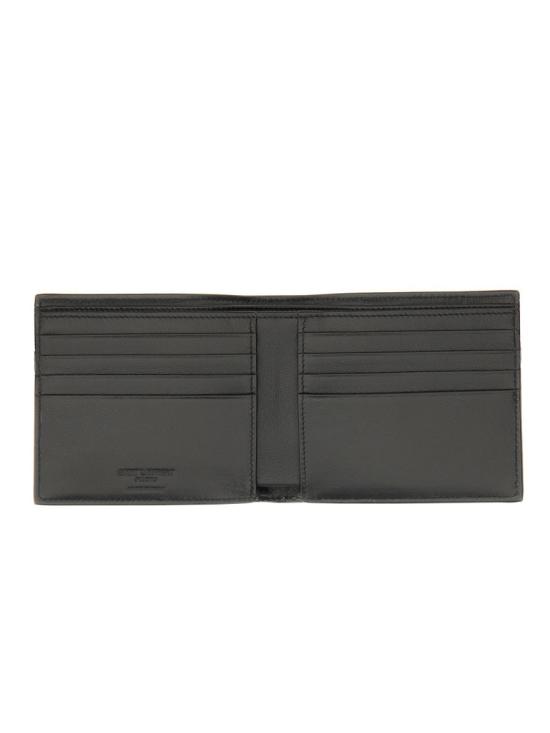 26SS 생로랑 로고 이스트/웨스트 반지갑 396307 DZEDE1000 BLACK - SAINT LAURENT