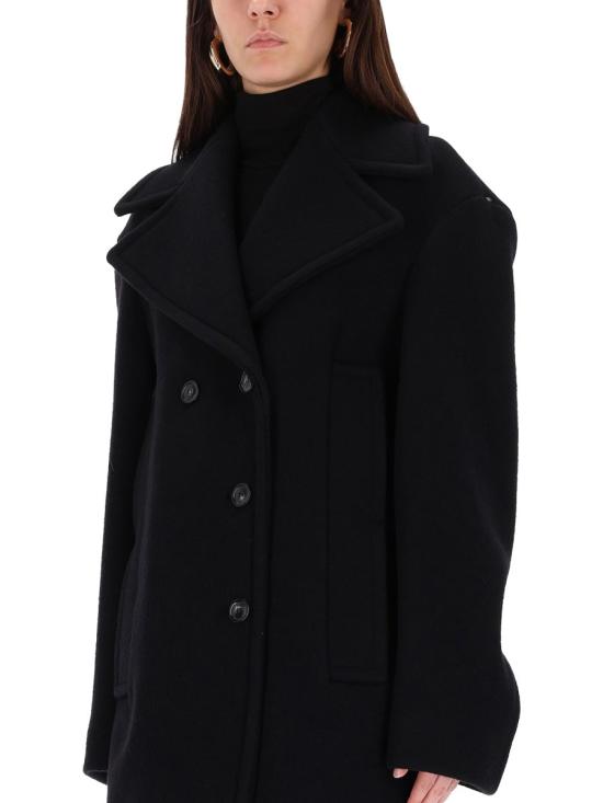 25FW 스포트막스 트렌치 코트 2522086012600 605004 BLACK - SPORTMAX