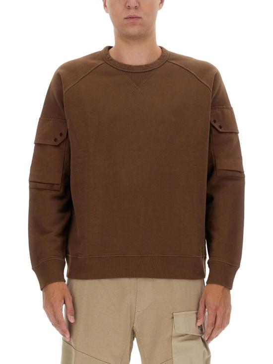  텐 씨 탑 23CTCUF03168 A06455389 BROWN - TEN C