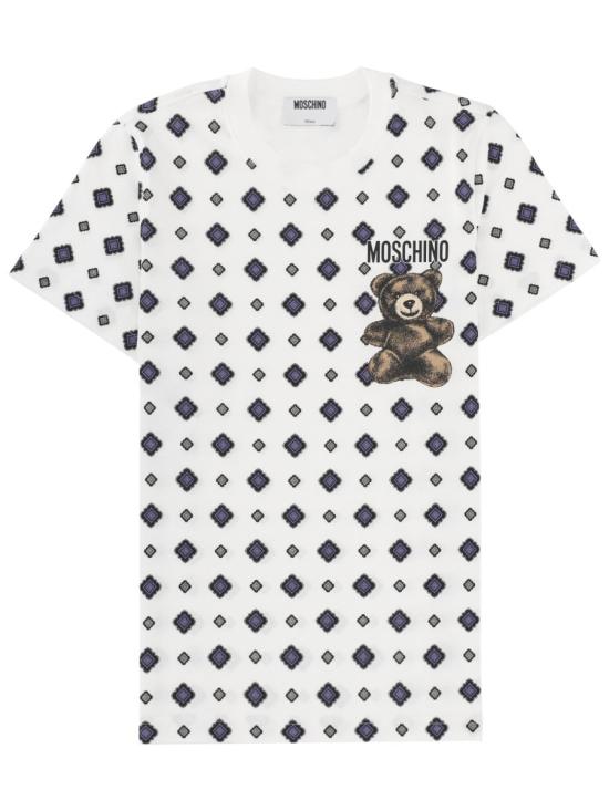 26SS 모스키노 폴로 티셔츠 07160541 2001 WHITE