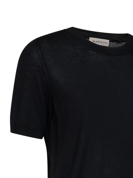 26FW 블랑카 비타 스웨터 4321114711099 BLACK - BLANCA VITA