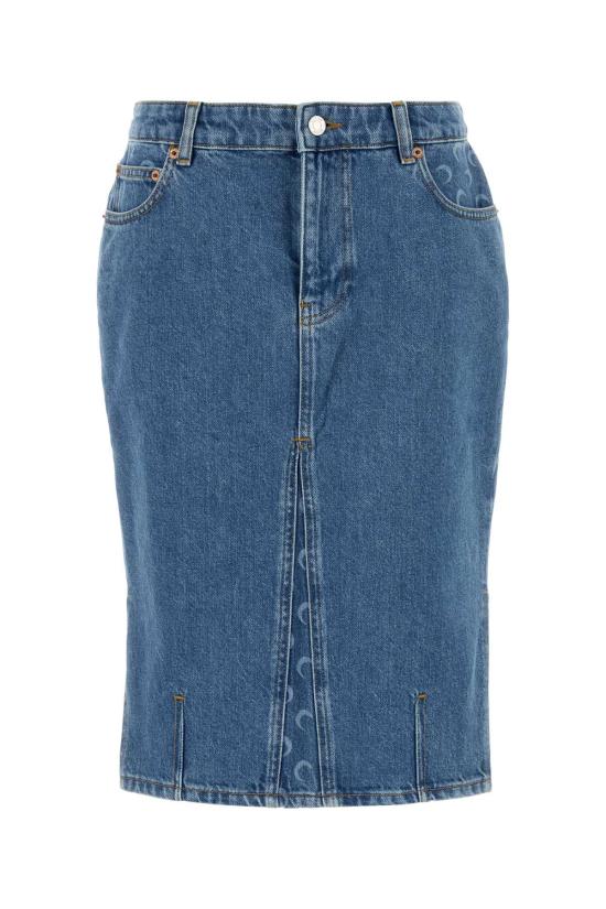 25FW 마린세르 스커트 WSK126ACDEN0002 BL05 BLUE