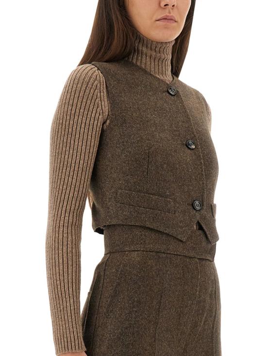 25FW 막스마라 베스트 2521156123600 729001 BROWN - MAX MARA