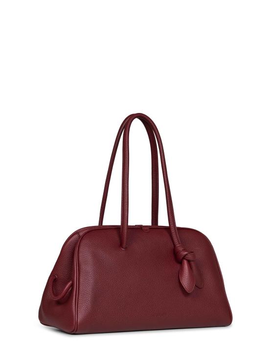 26FW 자크뮈스 투리스모 소프트 볼링백 BAU00417AC03A03 490 BURGUNDY - JACQUEMUS