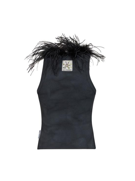 26FW 데 펨메스 민소매 티셔츠 D101JA D0962 BLACK - DES PHEMMES