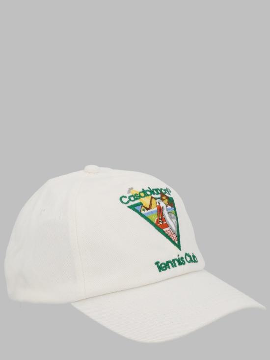 26FW 카사블랑카 볼캡 A PF26 HAT 002 05WHITE - CASABLANCA