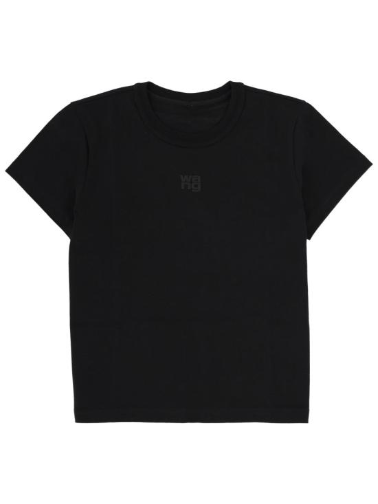 26SS 티바이알렉산더왕 폴로 티셔츠 4CC3241521 001 BLACK - T BY ALEXANDER WANG
