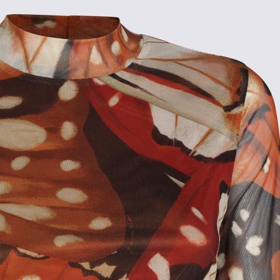 26FW 팜 리오 긴팔 티셔츠 368933 26027 BORBOFLY MULTICOLOR - FARM RIO