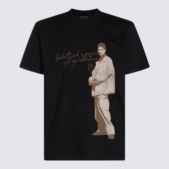 26FW 칼하트 WIP 반팔 티셔츠 I037236 89XX BLACK