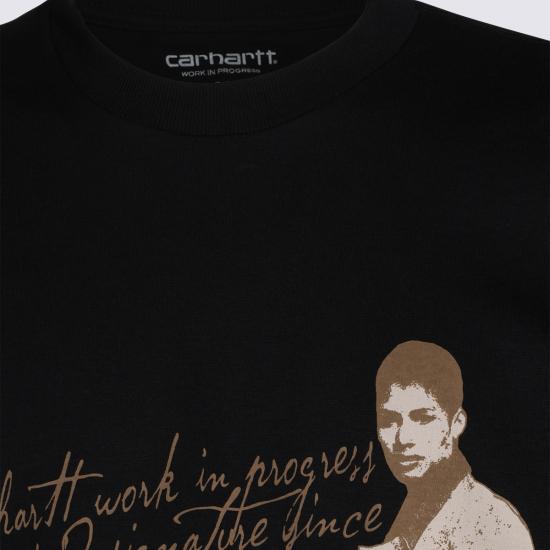 26FW 칼하트 WIP 반팔 티셔츠 I037236 89XX BLACK - CARHARTT WIP