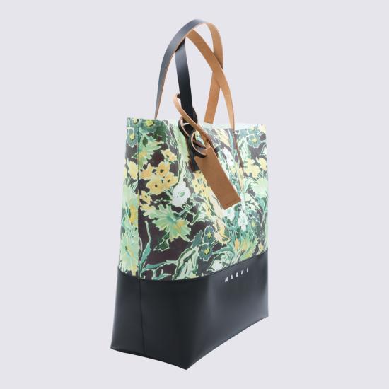 26FW 마르니 트리베카 토트백 SHMQ0037QC P9543ZP321 MULTI GREEN - MARNI