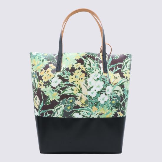 26FW 마르니 트리베카 토트백 SHMQ0037QC P9543ZP321 MULTI GREEN - MARNI