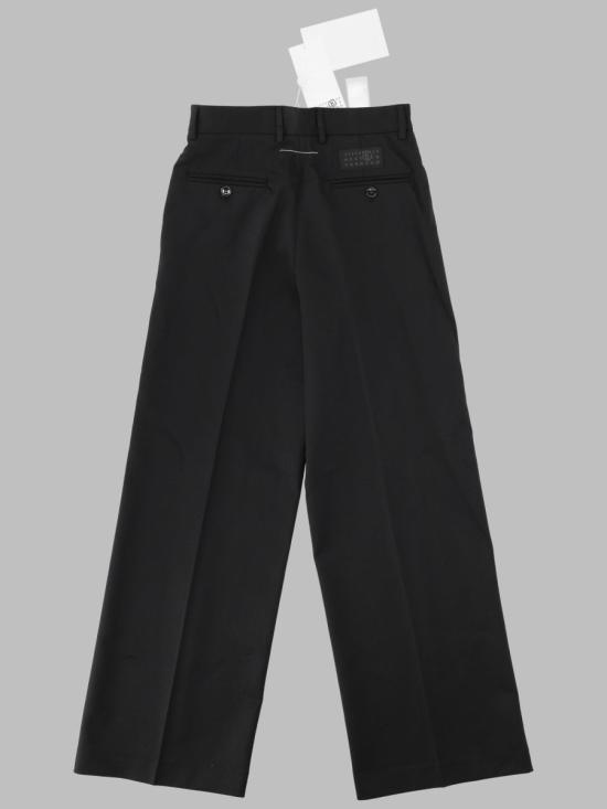 26FW MM6 메종마르지엘라 팬츠 M61111K MM03DM6900 BLACK - MM6 MAISON MARGIELA