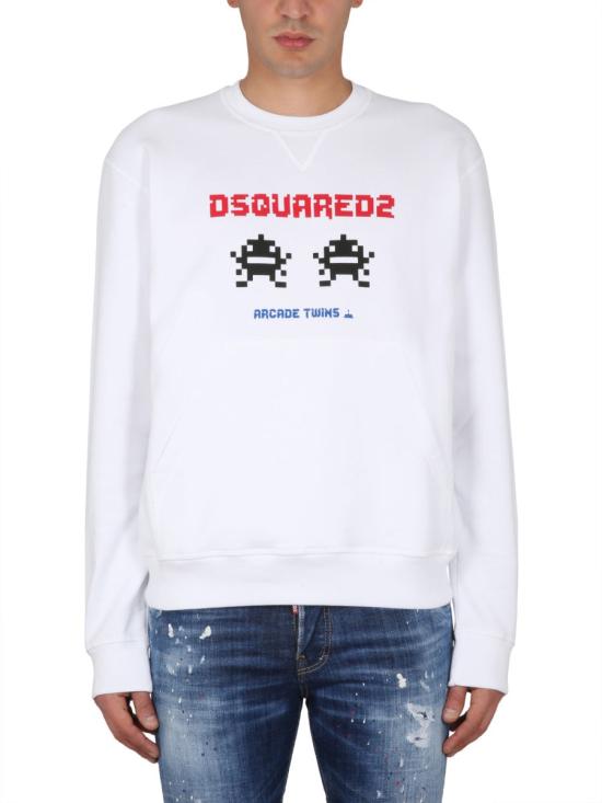  디스퀘어드2 탑 S74GU0730 S25516100 WHITE - DSQUARED2