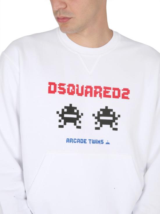  디스퀘어드2 탑 S74GU0730 S25516100 WHITE - DSQUARED2