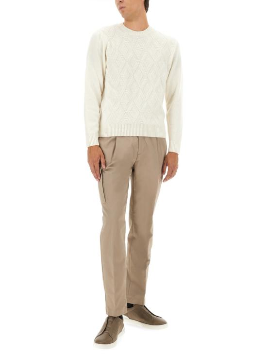 25FW 에르노 스웨터 MG00028UR 710361000 WHITE - HERNO