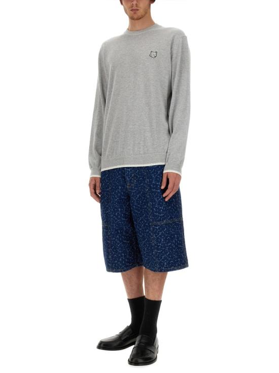  메종키츠네 스웨터 MM00801KT1103 H150 GRAY - MAISON KITSUNE