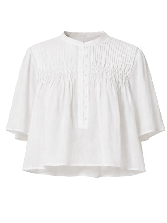 26SS 이자벨마랑에뚜왈 블라우스 HT0456FA B3J04E20WH WHITE