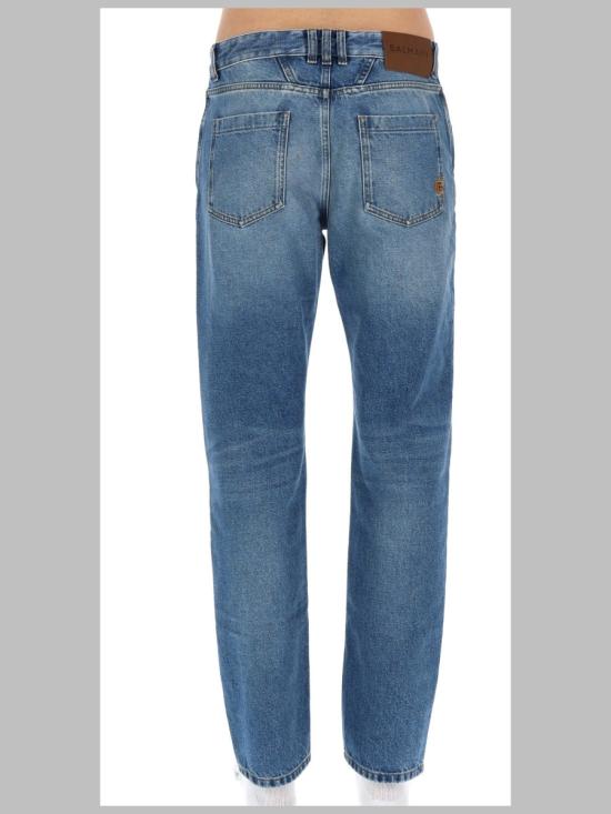 26FW 발망 데님 팬츠 HH1MI115DG26 6FF BLUE - BALMAIN