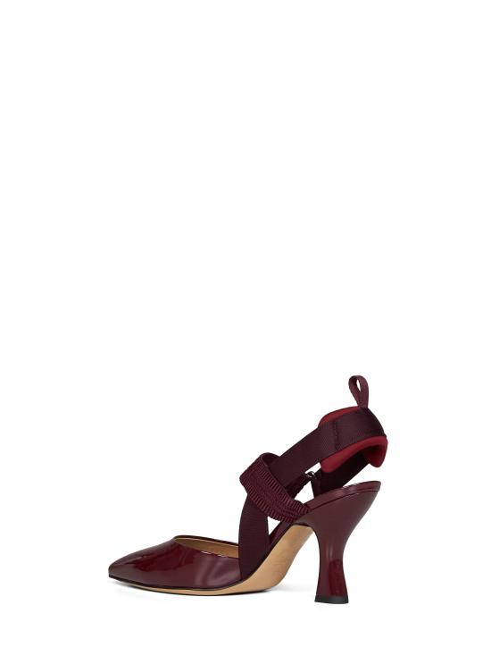 26FW 펜디 힐/펌프스 8J9099NEHF1XIM BURGUNDY - FENDI