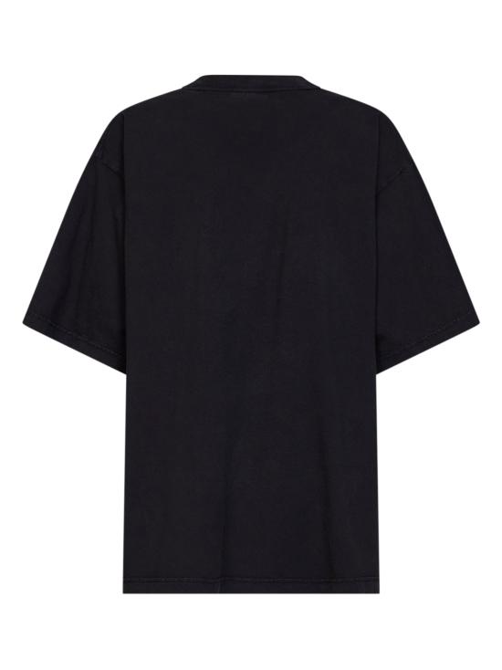 26FW 발렌시아가 오버사이즈 그래픽 티셔츠 871733TUVO61041 BLACK - BALENCIAGA