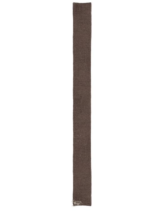 25FW 마르지엘라 머플러/스카프 S50TE0108 M13151144F BROWN - MAISON MARGIELA